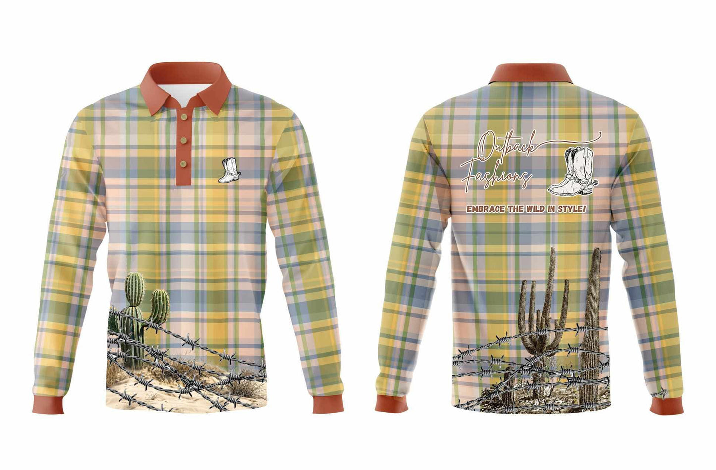 Cactus & Barb fishing shirts
